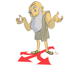 absurdity arrows